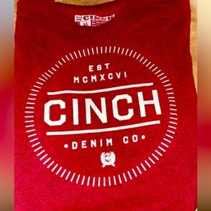 Like new smoke free home cinch Mens XL TEE